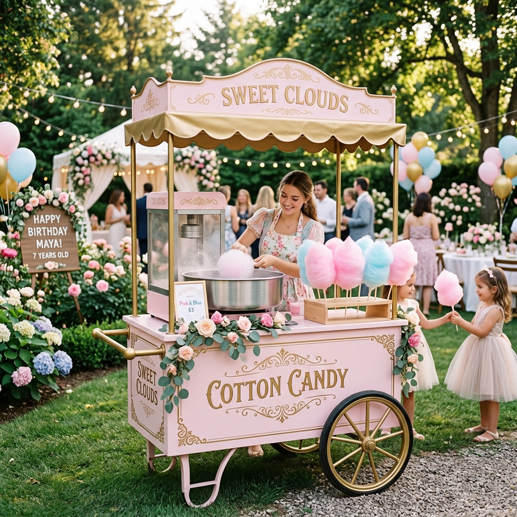 Cotton Candy Cart Add-on